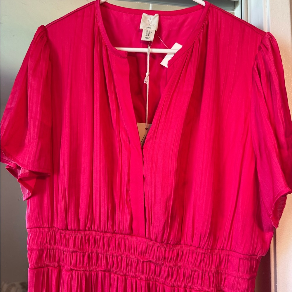 Joie Fuchsia Dress